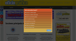 Desktop Screenshot of oficiografico.com